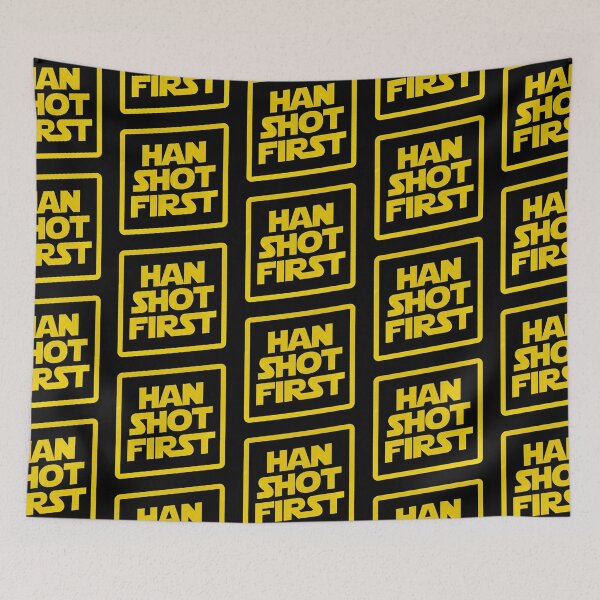 Item preview, Han Shot First designed and sold by Me And The Moon.
