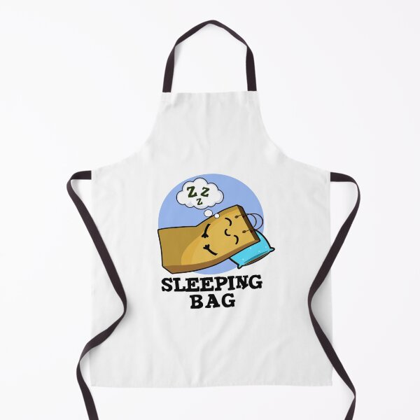 Item preview, Sleeping Bag Funny Paper Bag Puns designed and sold by punnybone.
