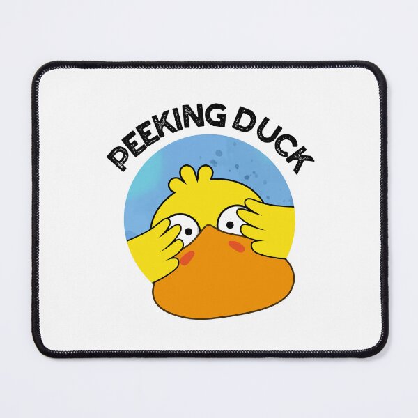 Item preview, Peeking Duck Funny Chinese Food Puns designed and sold by punnybone.