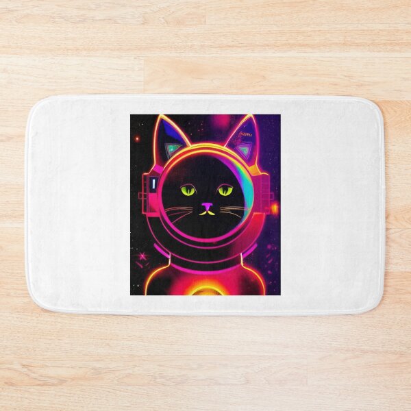 Item preview, Black Astronaut Kitty designed and sold by GarnersDesigns.