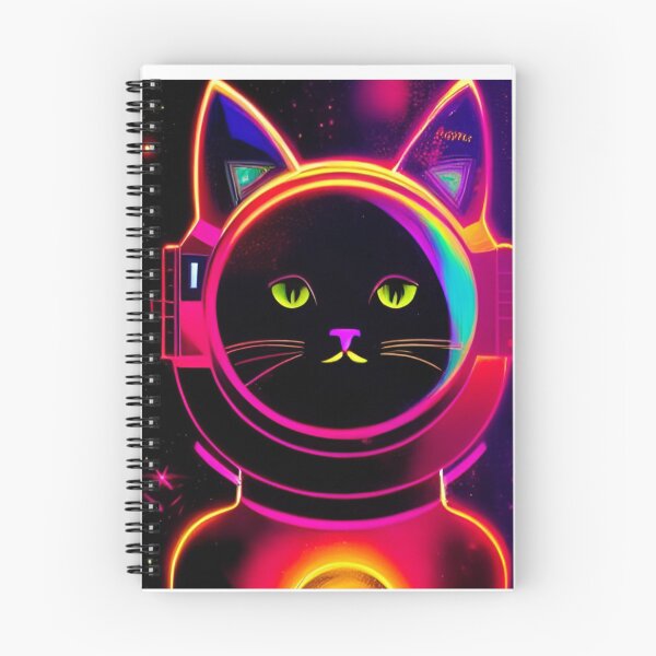 Item preview, Black Astronaut Kitty designed and sold by GarnersDesigns.