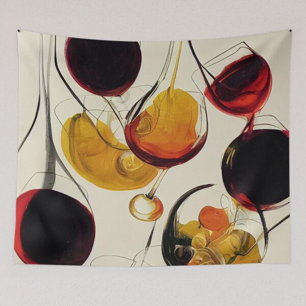 Item preview, Wine glasses - ART designed and sold by lapart.