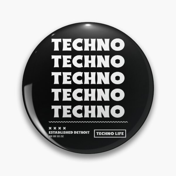 Item preview, Techno Techno Techno Techno Techno  designed and sold by Discothreadz.