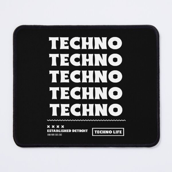 Item preview, Techno Techno Techno Techno Techno  designed and sold by Discothreadz.