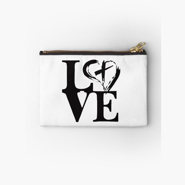 Item preview, The Word Love With Heart And Cross designed and sold by Rowena Jones.