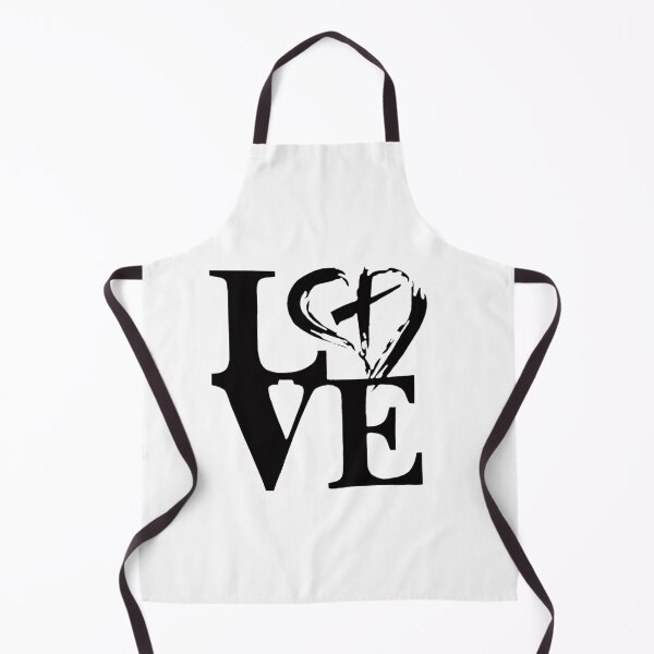 Item preview, The Word Love With Heart And Cross designed and sold by Rowena Jones.
