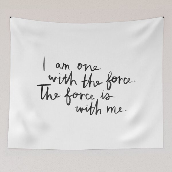 Item preview, I Am One With The Force designed and sold by Me And The Moon.