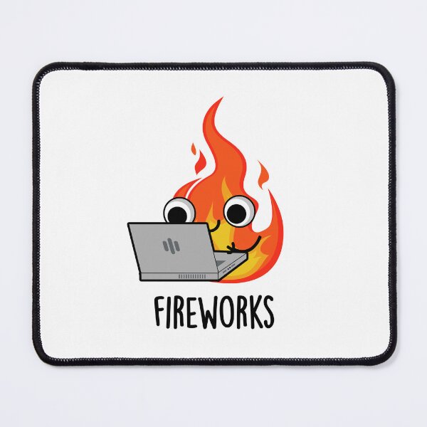 Item preview, Fireworks Funny Fire Puns   designed and sold by punnybone.