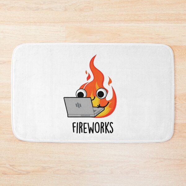 Item preview, Fireworks Funny Fire Puns   designed and sold by punnybone.