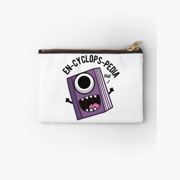 Item preview, En-cyclops-pedia Funny Encyclopedia Puns  designed and sold by punnybone.