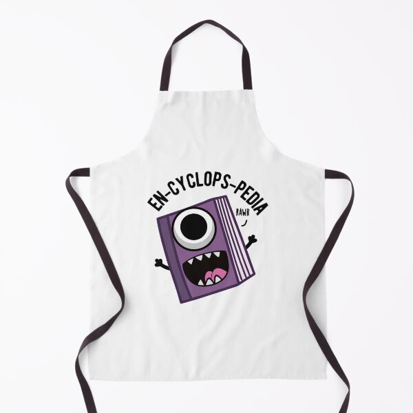 Item preview, En-cyclops-pedia Funny Encyclopedia Puns designed and sold by punnybone.