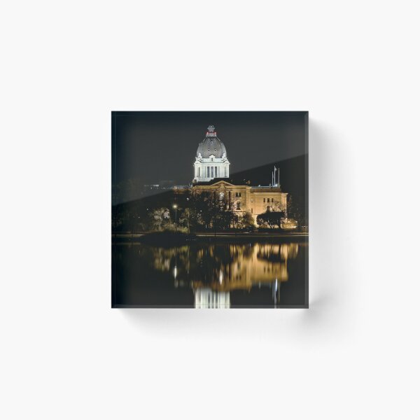 Item preview, Saskatchewan Legislative Building At Night designed and sold by timdaytimages.