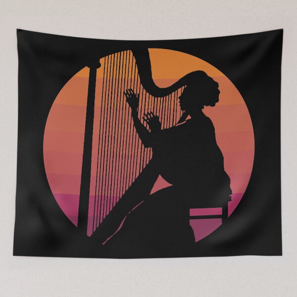 Item preview, Harpist - Harp Player T-Shirt / Art / Gift designed and sold by SayAhh.