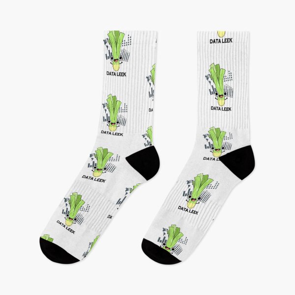Item preview, Data Leek Funny Veggie Puns  designed and sold by punnybone.
