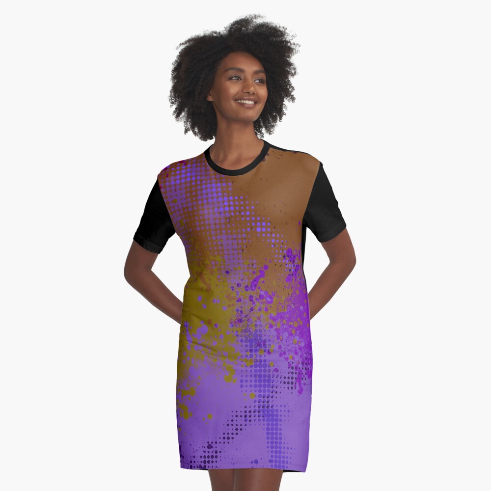 Item preview, Graphic T-Shirt Dress designed and sold by that5280lady.