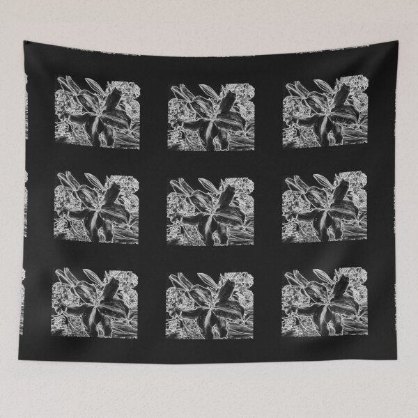 Item preview, Black and  White Flower. designed and sold by Forfarlass.