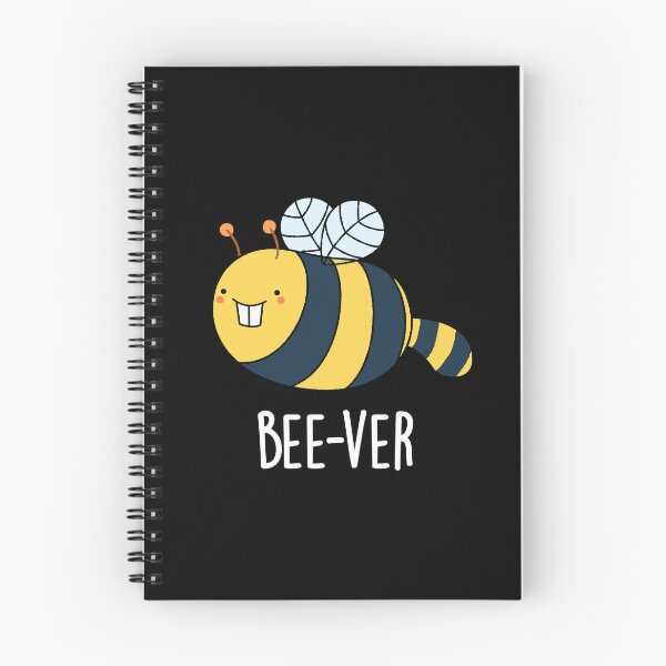Item preview, Bee-ver Funny Beaver Bee Puns (Dark BG) designed and sold by punnybone.