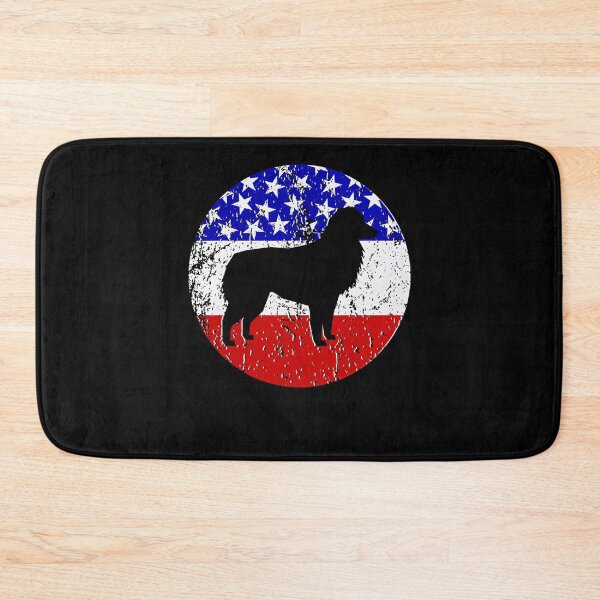 Item preview, American Flag Australian Shepherd Vintage Retro Aussie Dog Tee Gift Love designed and sold by BargerStore.