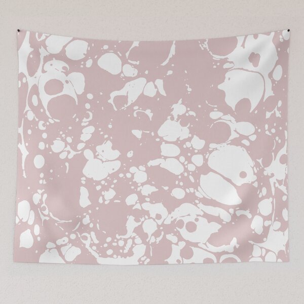 Item preview, Blush Pink White Spilled Paint Mess designed and sold by 5mmpaper.