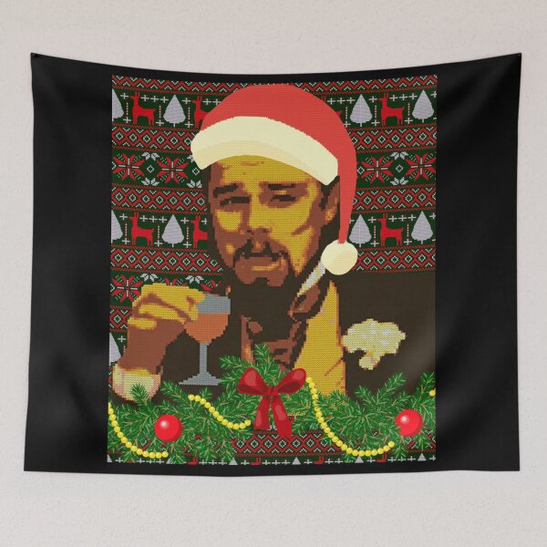 Aperçu de l'œuvre Leo Laughing Meme Dank Ugly Christmas créée et vendue par torpeytedrowf.