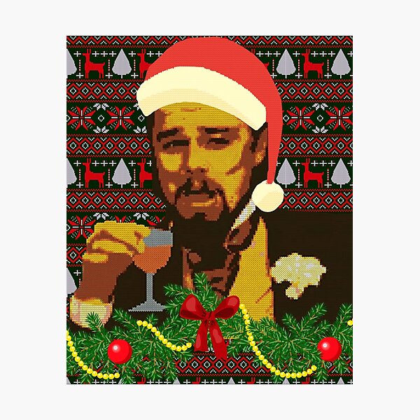 Aperçu de l'œuvre Leo Laughing Meme Dank Ugly Christmas créée et vendue par torpeytedrowf.