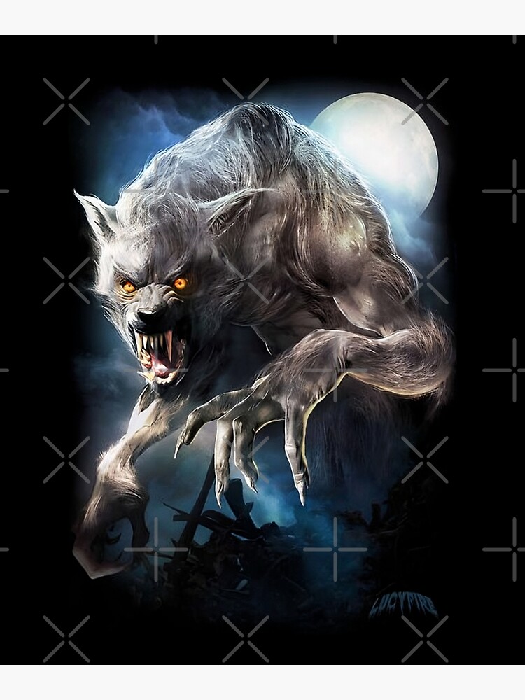 Werewolf By Night a Werewolf By Night Poster for Sale by Krfana