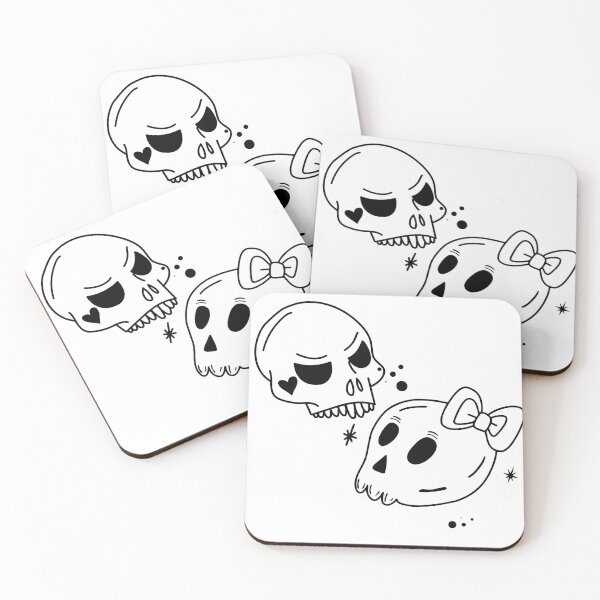 Item preview, Skull Couple designed and sold by Milibella.