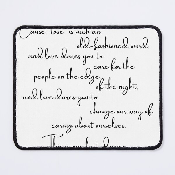 Item preview, Under Pressure Lyrics - Queen - David Bowie designed and sold by TheRogueProject.