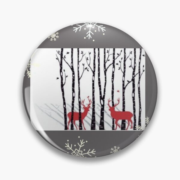 Item preview, Snowflakes And Deer designed and sold by lifeinspired4u.