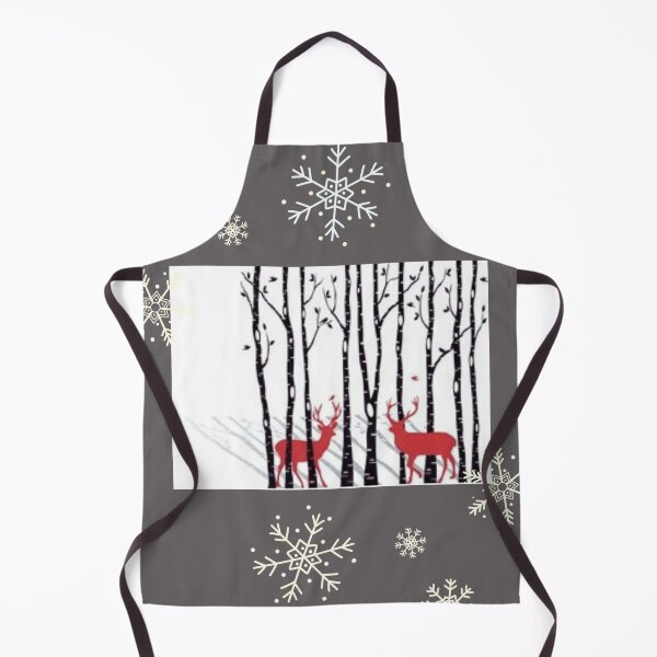 Item preview, Snowflakes And Deer designed and sold by lifeinspired4u.
