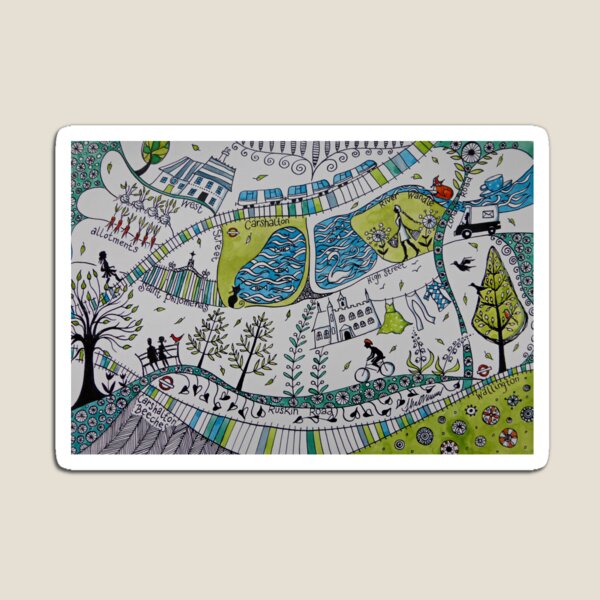 Fridge Magnet Ashdown Forest 