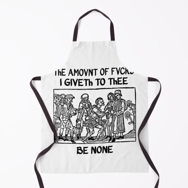 Item preview, The Amount Of Fvcks I Giveth To Thee Be None designed and sold by PapaBujuGaming.