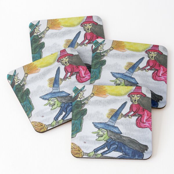 Item preview, TONIGHT WE FLY WITCHES  designed and sold by JoAnnHayden.