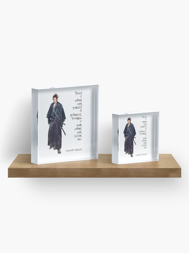 Alternate view of Miyamoto Musashi Excerpt Acrylic Block