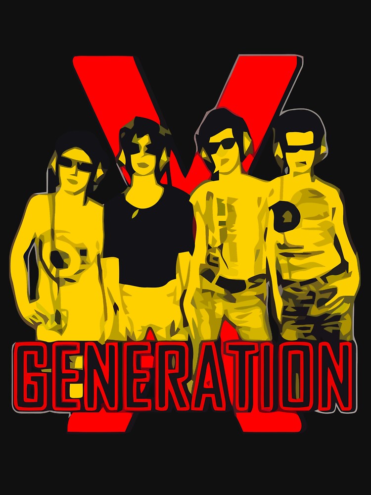 "generation x" Tshirt for Sale by ombron Redbubble generation x t