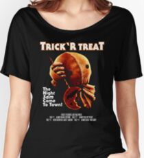 Trick 'r Treat Halloween Mashup T-Shirt Women's Relaxed Fit T-Shirt