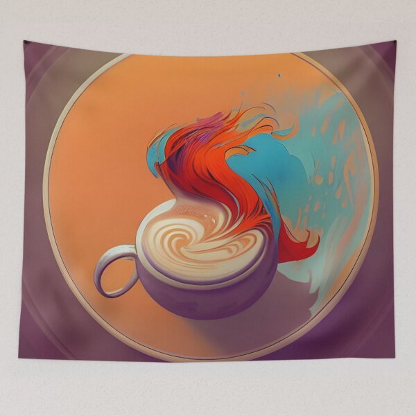 Item preview, Abstract coffee art designed and sold by Devin Farinsky.