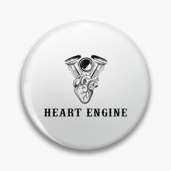 Item preview, The Heart Engine Custom Motocycles    designed and sold by BoomWaddup.