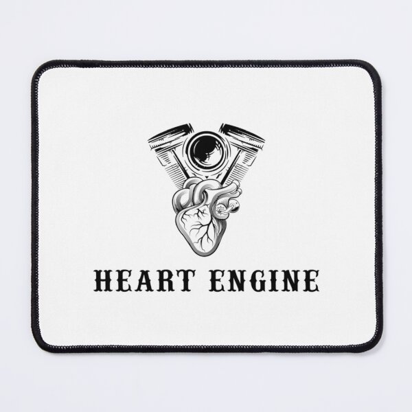 Item preview, The Heart Engine Custom Motocycles designed and sold by BoomWaddup.