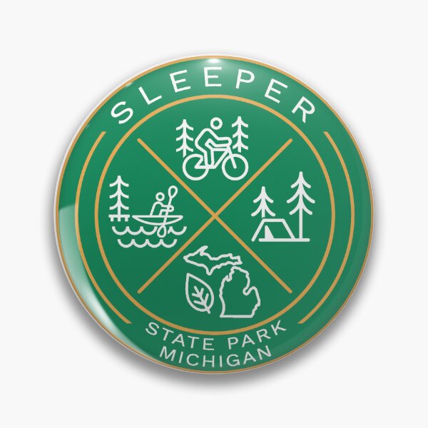 Artikelvorschau, Heraldisches Logo des Sleeper State Park entworfen und verkauft von VanyaKar.
