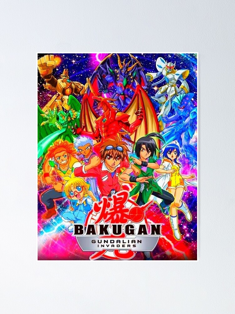 Anime Bakugan poster Poster for Sale by jollydawn