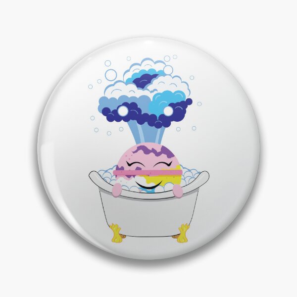 Item preview, Cute Kawaii Smiley Bath Bomb  designed and sold by Oohkittymeow.