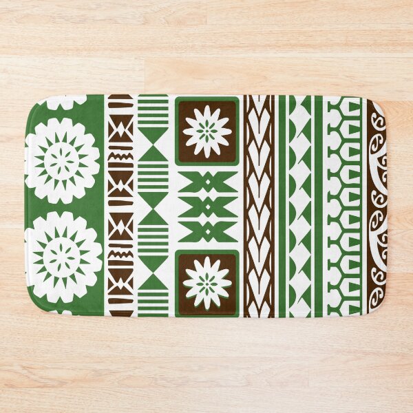 Item preview, Green Fijian Tapa Cloth Design designed and sold by Alafina2019.