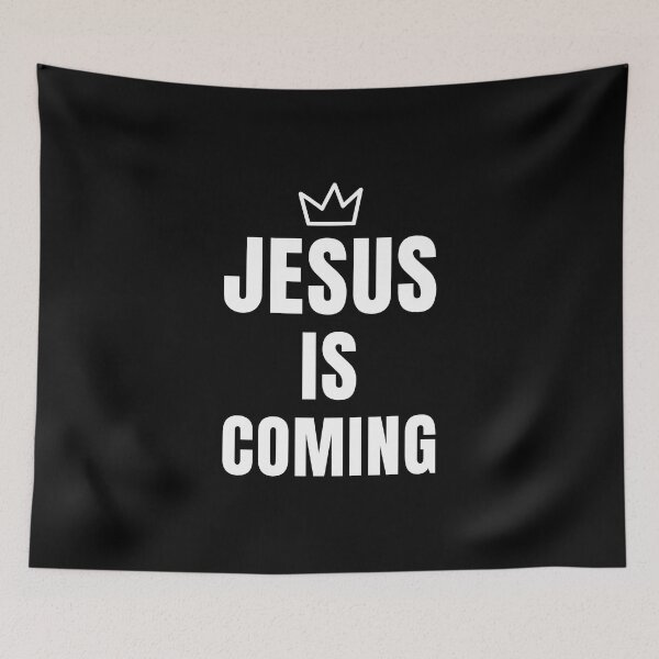 Item preview, Jesus Is Coming - Jesus Is My Hero designed and sold by ViewerEqualsPhoton.