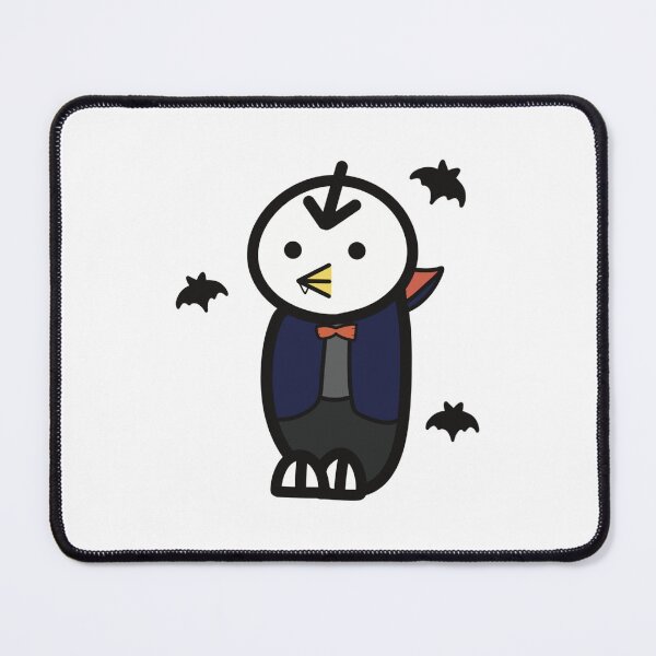 Item preview, hallowenn dracula penguin with bat designed and sold by PenguinRony.