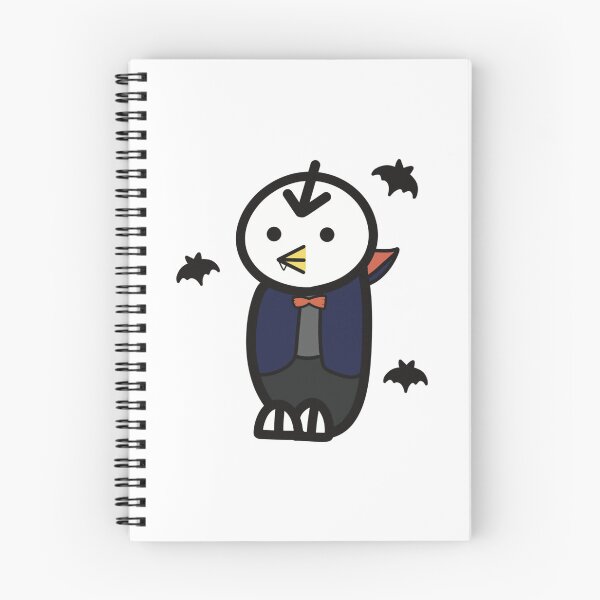 Item preview, hallowenn dracula penguin with bat designed and sold by PenguinRony.