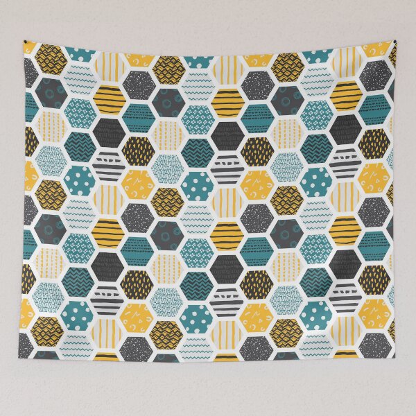 Item preview, Colorful honeycombs designed and sold by AnastasiiaM.