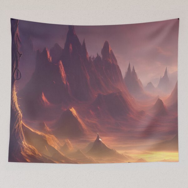 Item preview, Epic fantasy landscape designed and sold by Devin Farinsky.