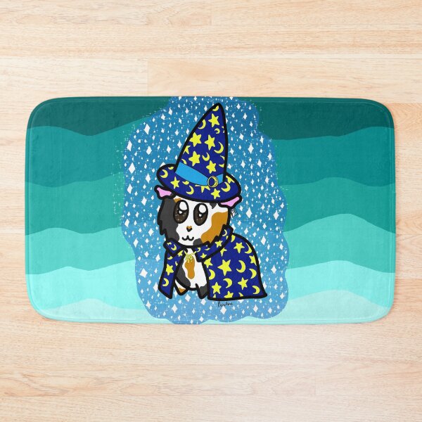 Item preview, Guinea Pig Wizard (Blue) designed and sold by PixieAnne23.