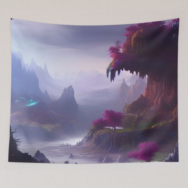 Item preview, Epic fantasy landscape designed and sold by Devin Farinsky.